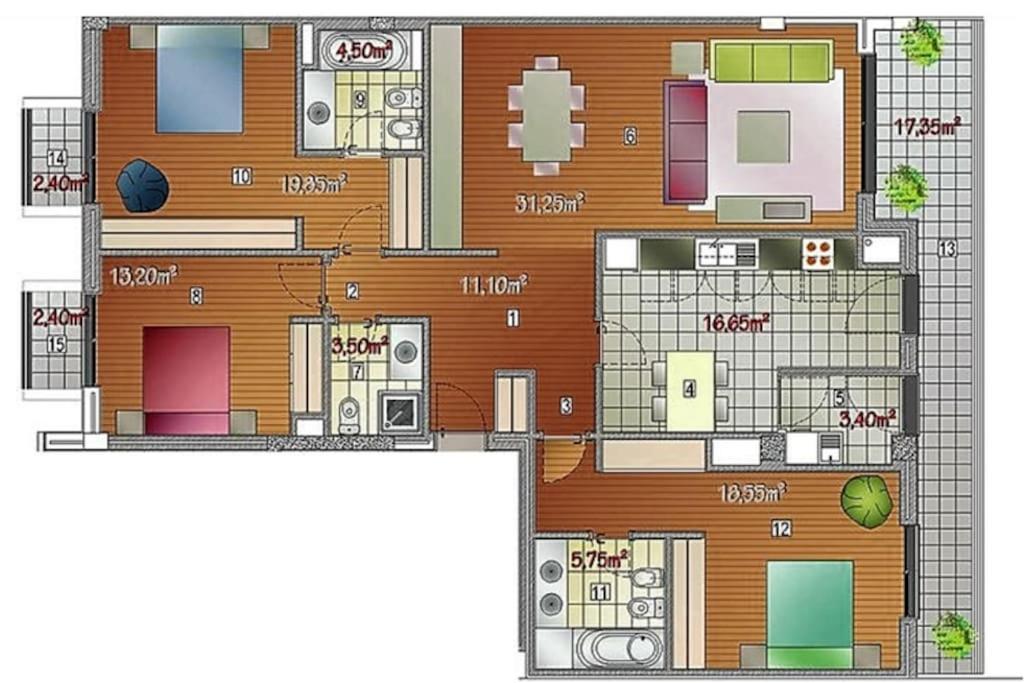 شقة Vista Mar - Ac, Pool & Gym فونشال المظهر الخارجي الصورة